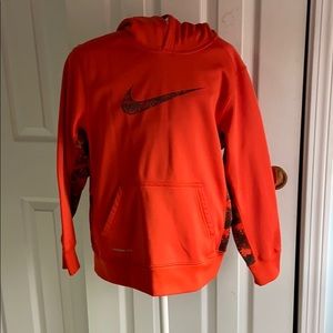 Orange nike sweatshirt